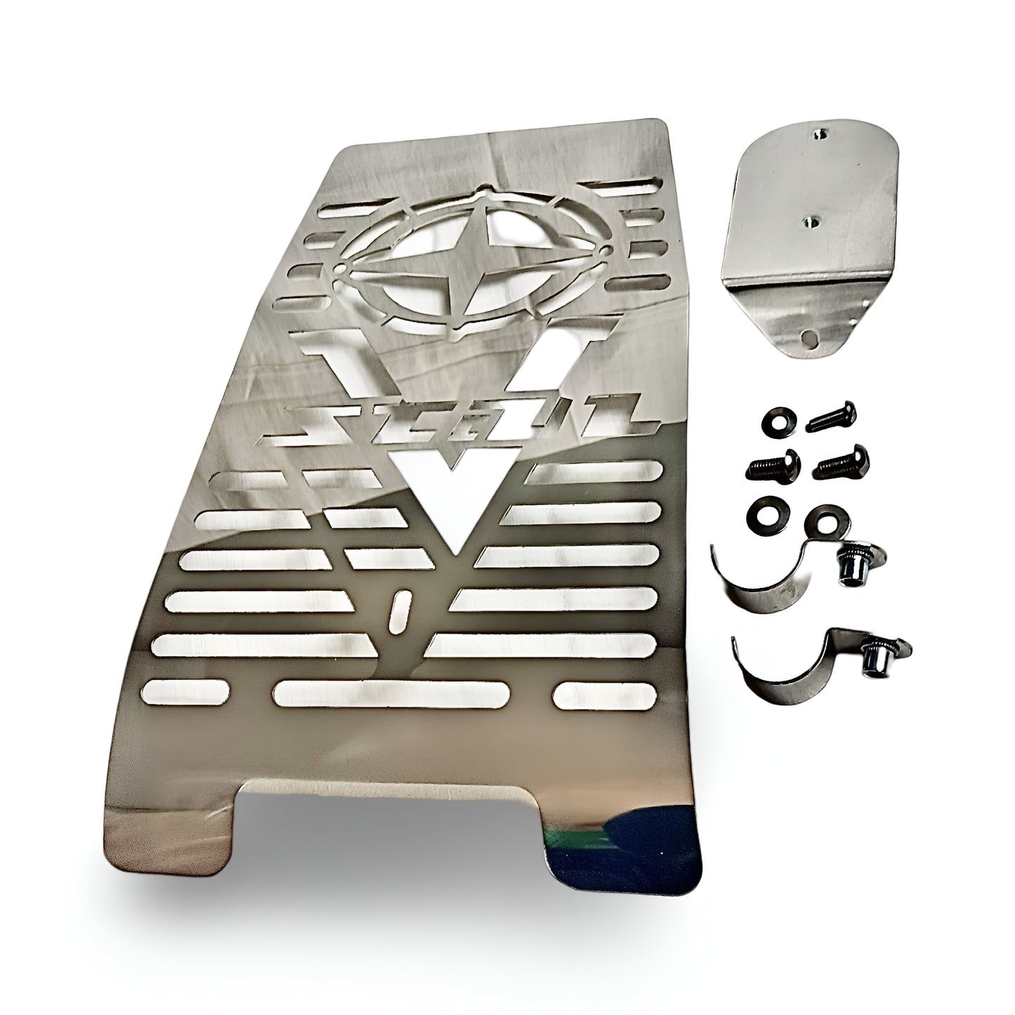 Engine Guard Cover for Yamaha XVS 650 Drag Star (V-Star) – SKULL_2