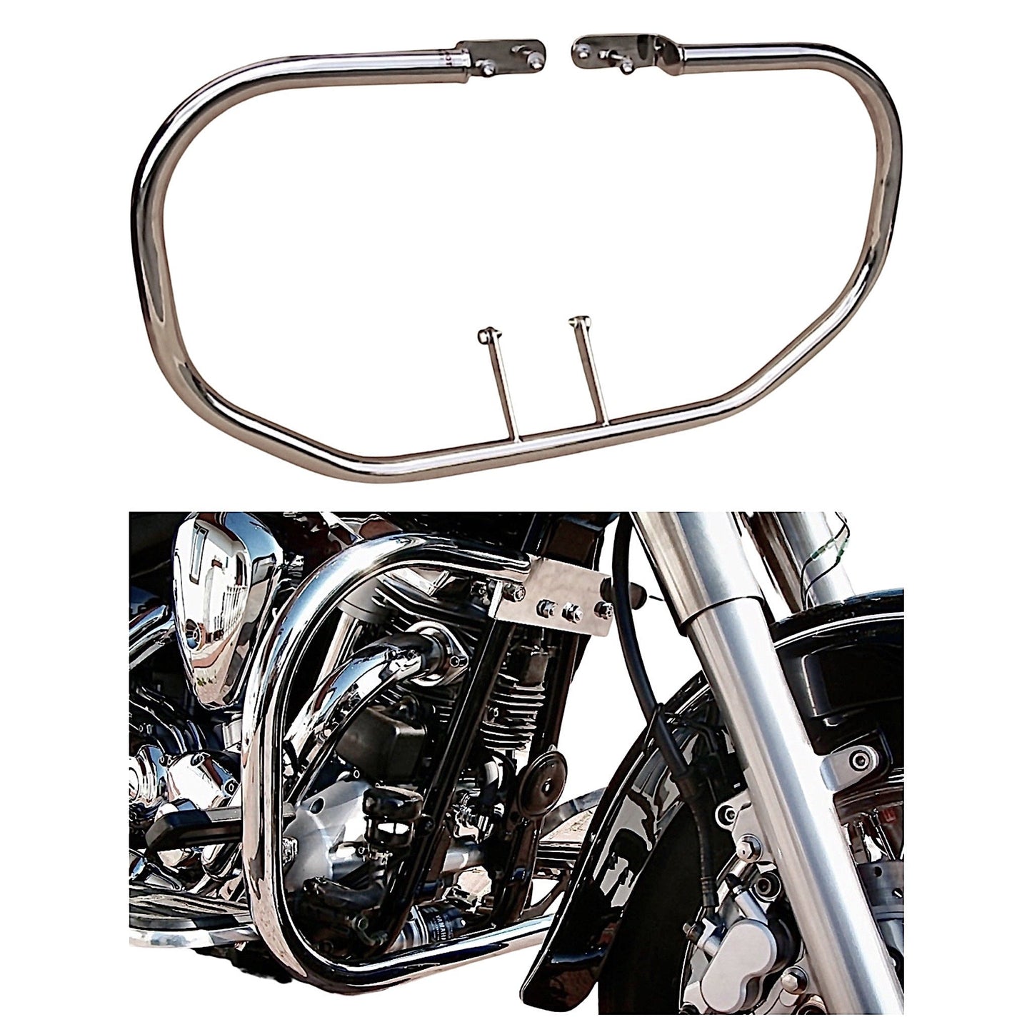 Classic Crash Bar - Yamaha XV 1600 / 1700 Wild Star