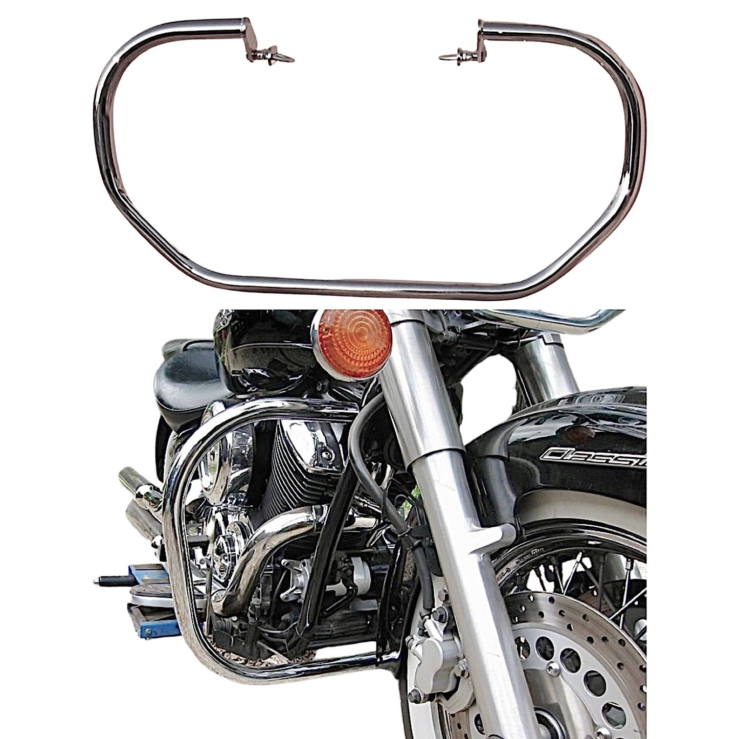 Classic Crash Bar - Yamaha XVS 1100 Drag Star (V-Star) Classic
