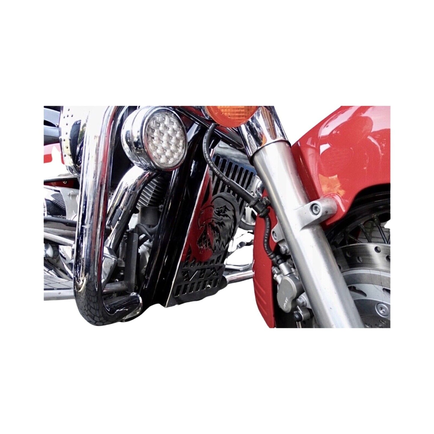 Honda VTX1300 Retro (R, S, T) / Custom (C) Radiator Grille Protector Cover Guard
