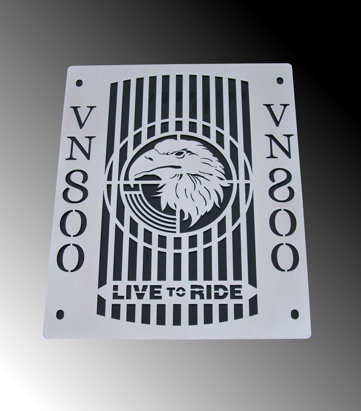 Kawasaki VN800 Vulcan Classic - Radiator Protective Guard Cover - Eagle Design