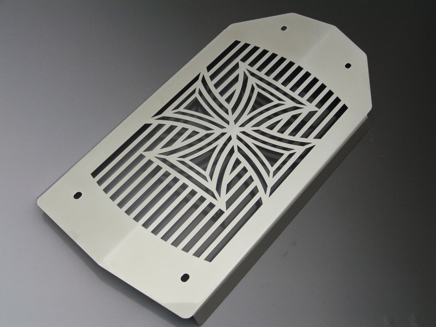 Kawasaki VN 2000 VN2000 Vulcan - Radiator Protective Guard Cover - Cross Design