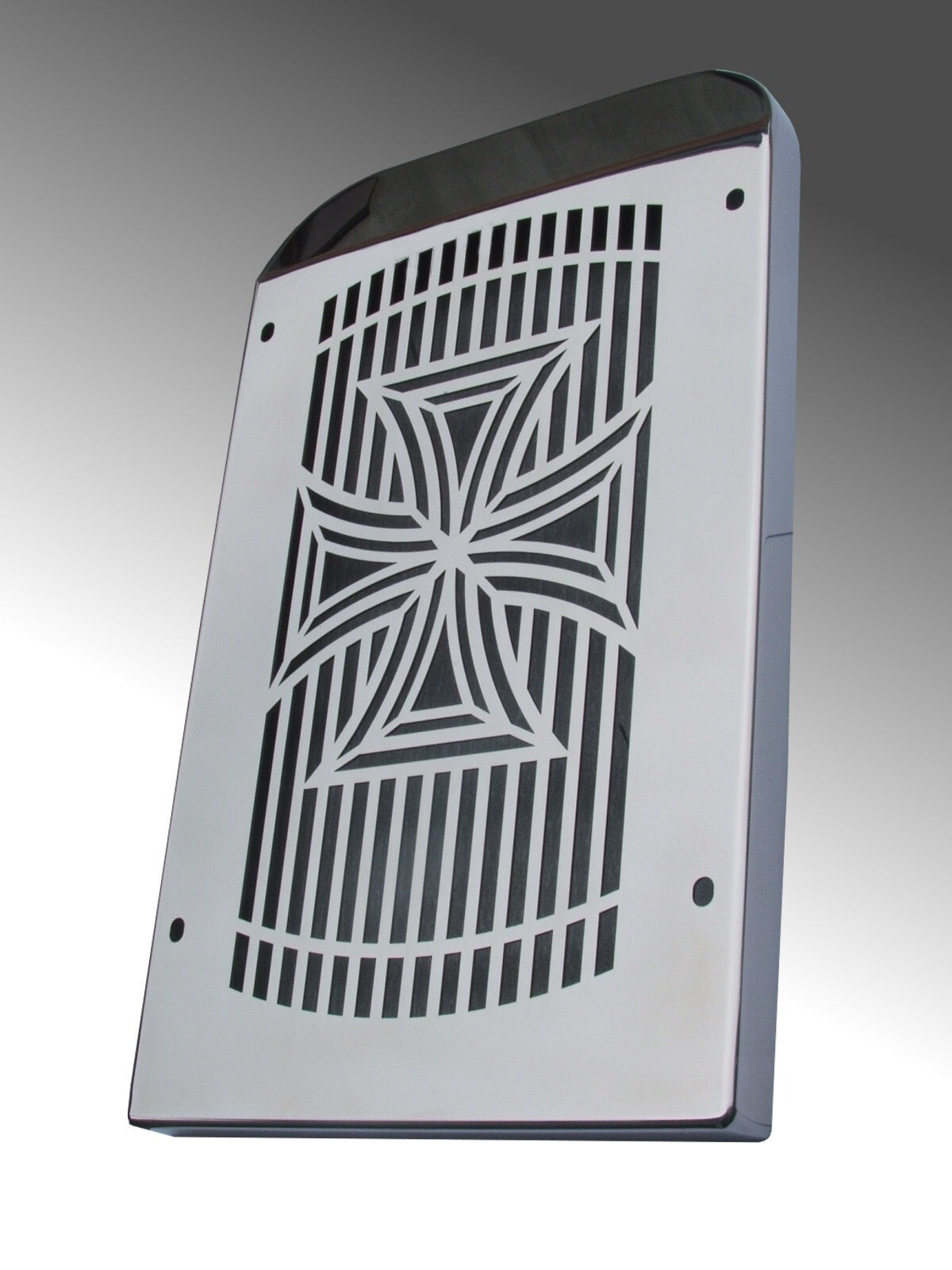 Kawasaki VN800 Vulcan Custom - Radiator Protective Guard Cover - Cross Design