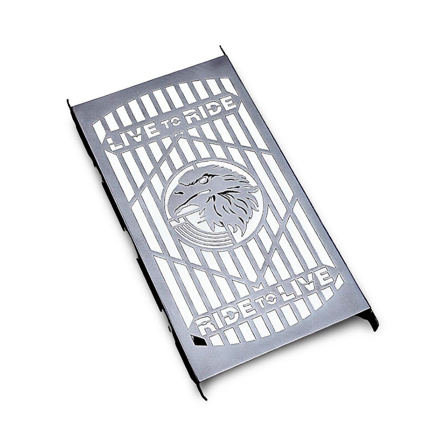 Polished Stainless Steel Radiator Guard Cover for Suzuki VZ 800 Marauder Despera