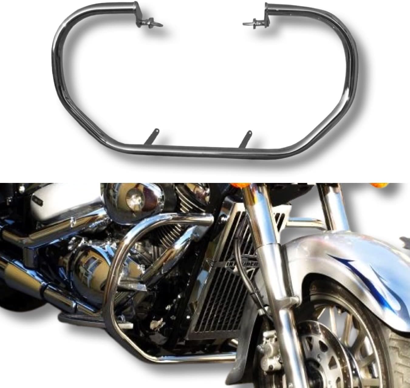 Classic Crash Bar - Suzuki M 800 Intruder | M 50 Boulevard