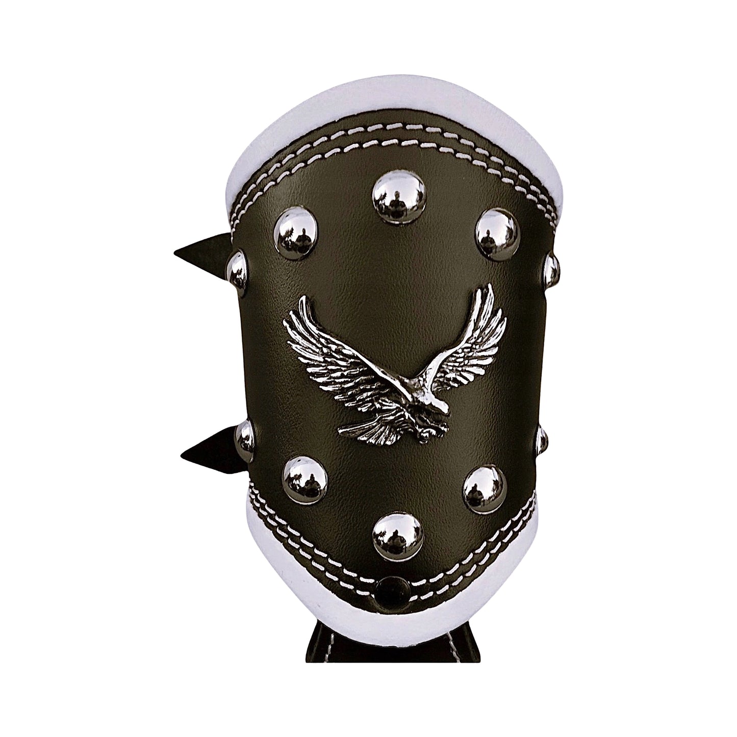 BMUK | Motorcycle leather drink cup can bottle water holder | Fits all models Yamaha | Honda | Suzuki | Kawasaki | Triumph | Products are manufactured in small quantities with attention to detail, therefore, we can guarantee perfect compatibility.