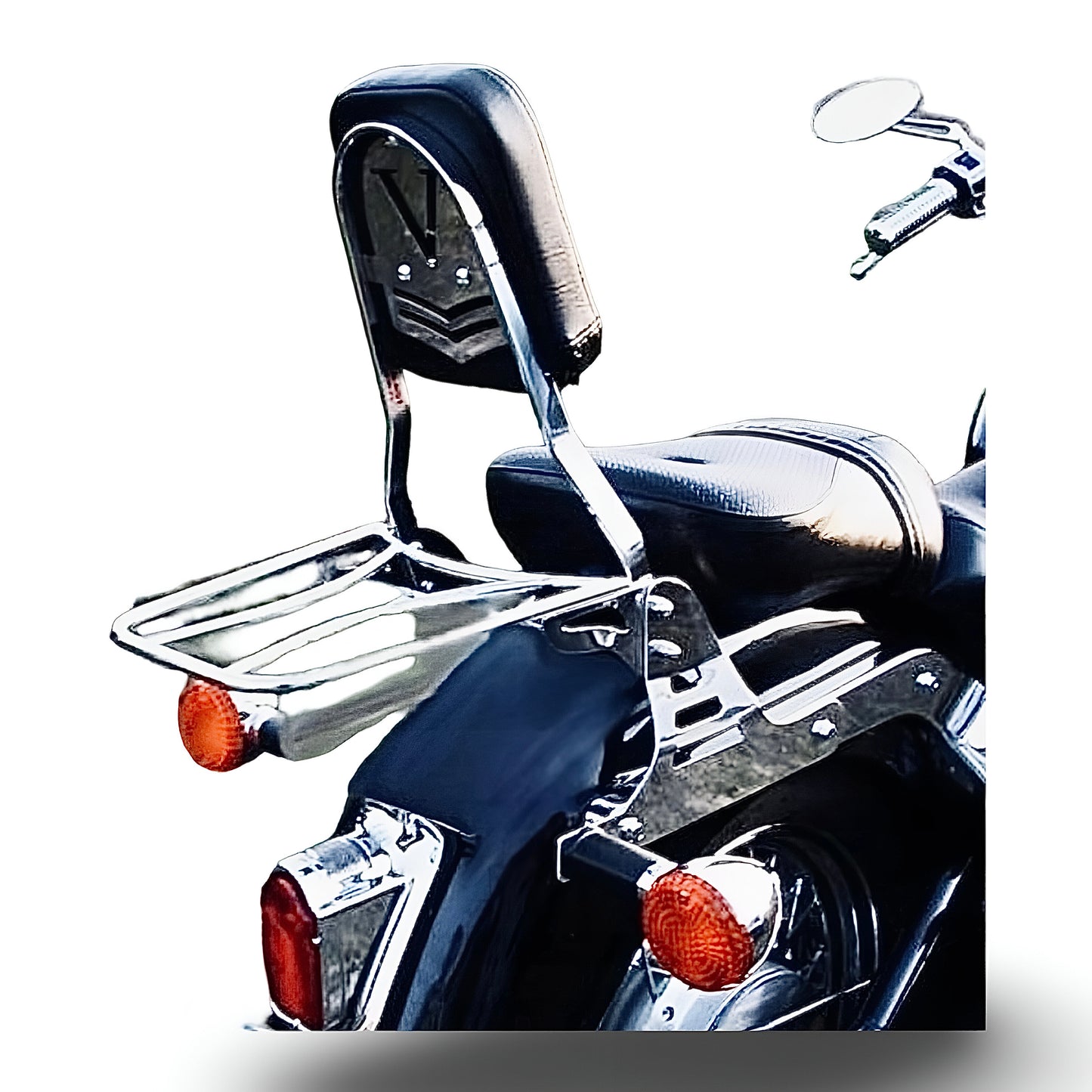 Suzuki VL 800 Volusia/Intruder/C50 B. Sissy Bar Beifahrerrückenlehne + L. Gepäckträger