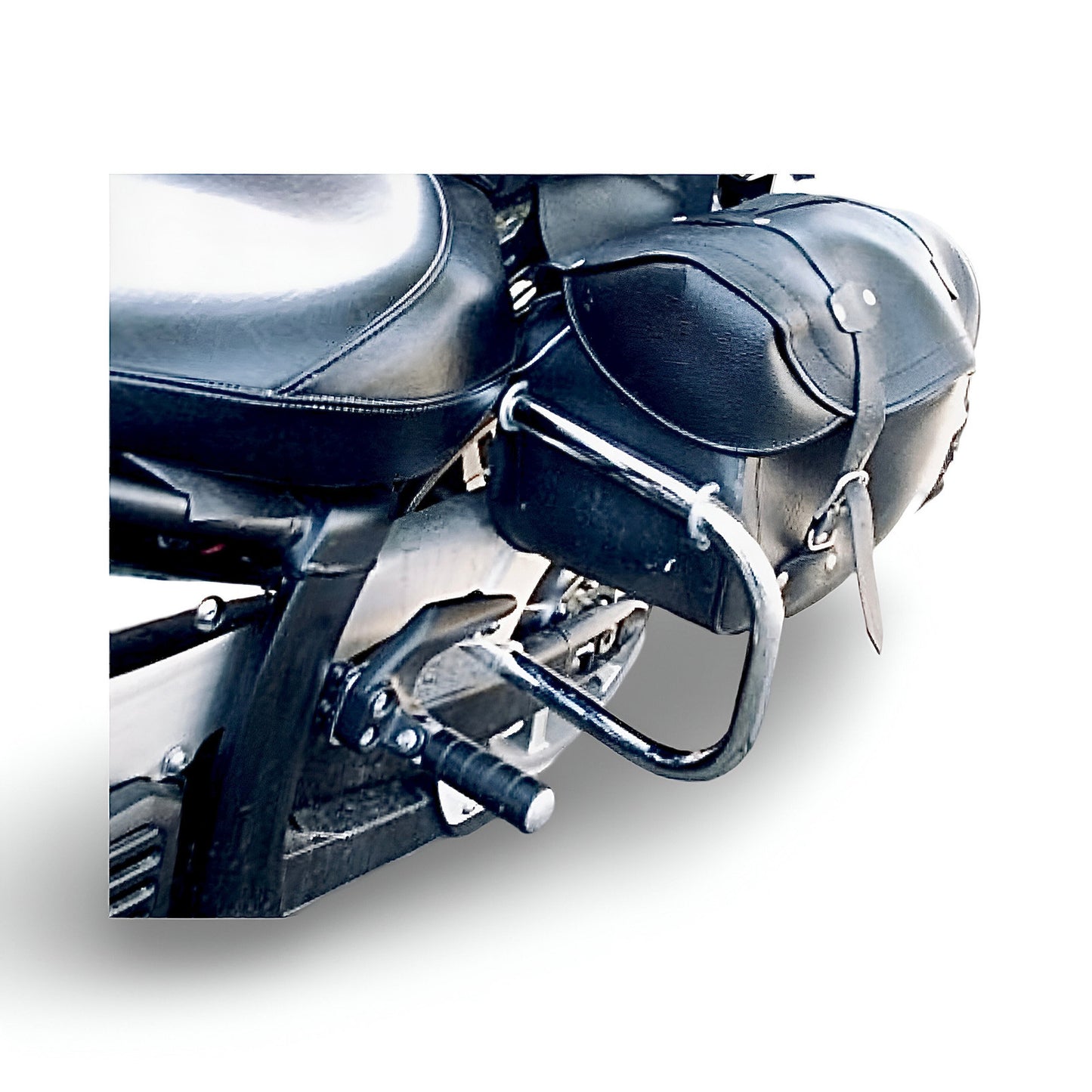 Rear Crash Bars - Yamaha XVS 1300 A Midnight Star – Saddlebags & Panniers Guar