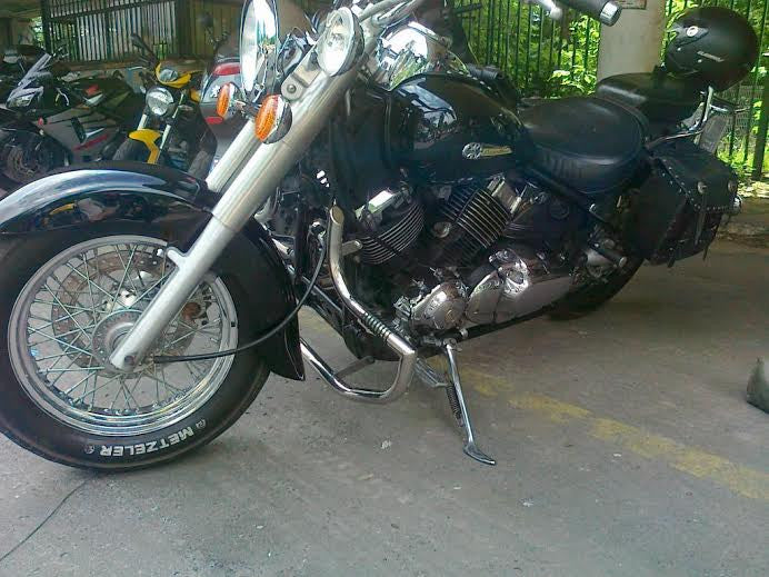 Custom Crash Bar - YAMAHA XVS 650 DRAG STAR (V STAR 650), CUSTOM