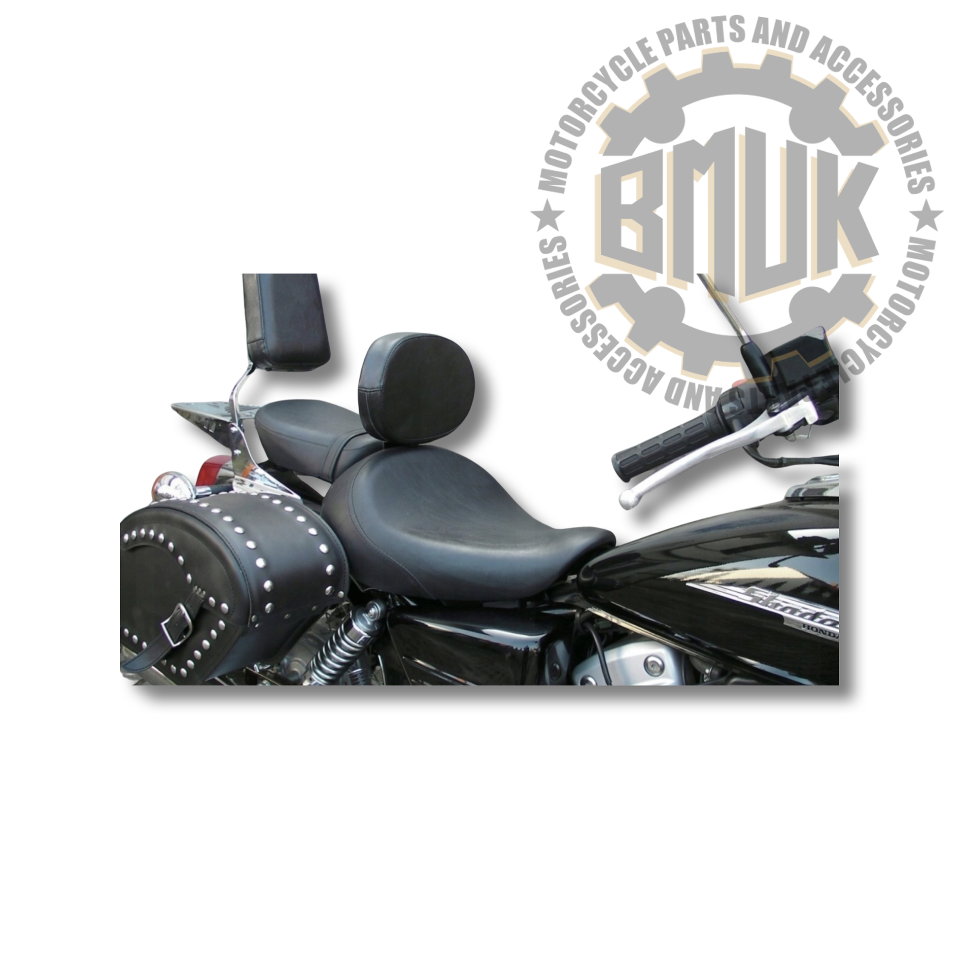 Adjustable Rider Backrest - Honda VT 125 Shadow