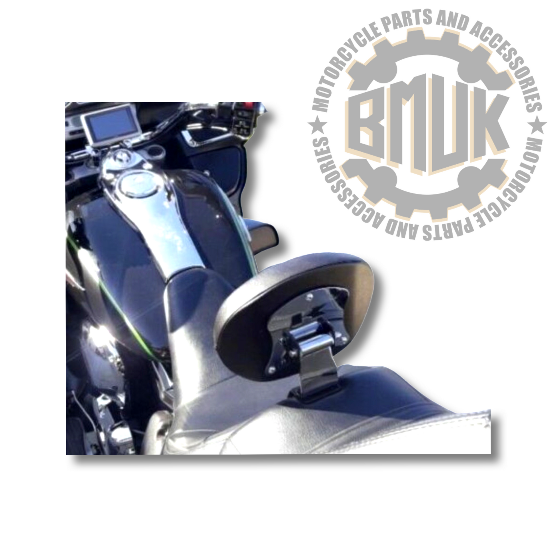 Adjustable Rider Backrest - Kawasaki VN 2000 Vulcan