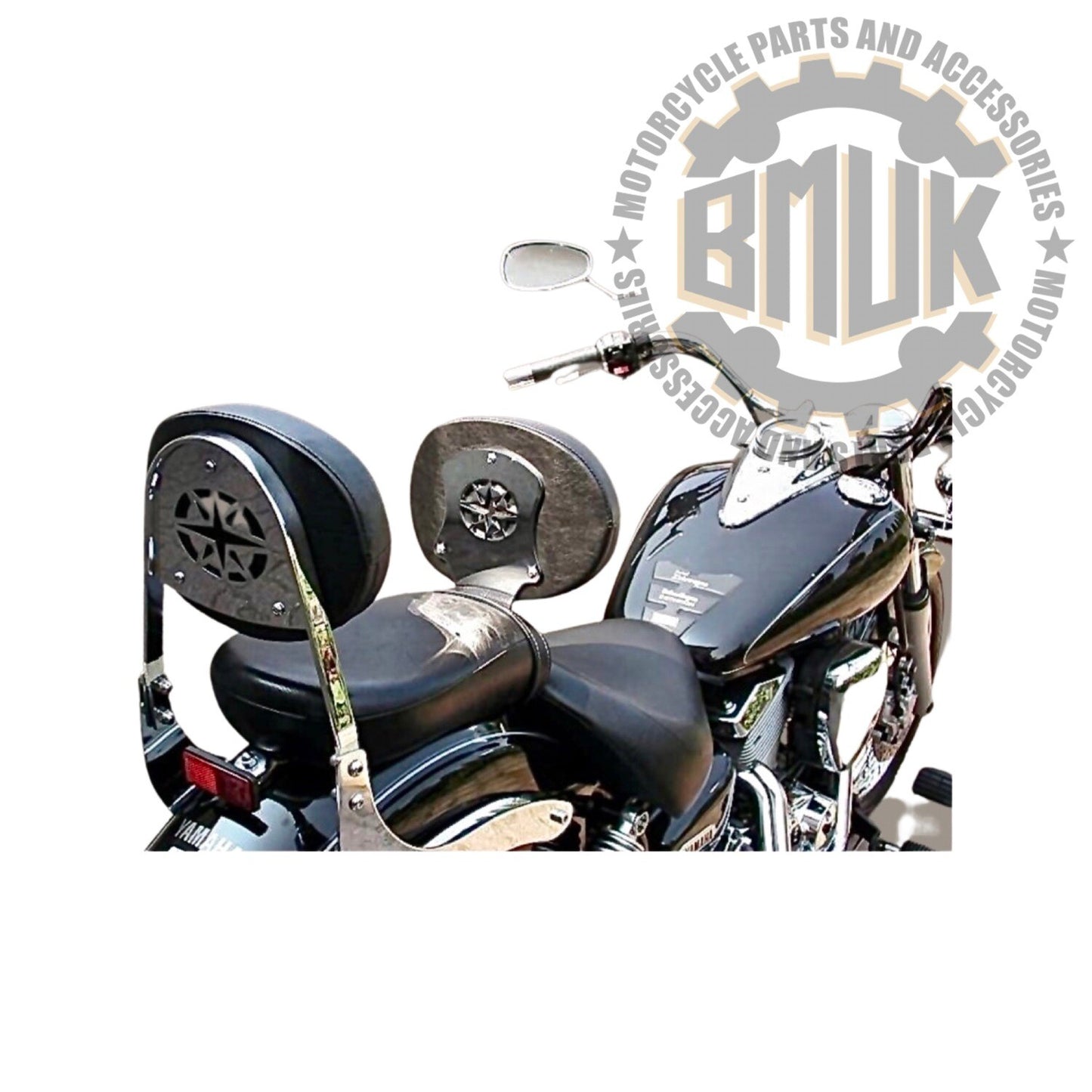 Pevná opěrka zad - Yamaha XVS 125 | XVS 250 Drag Star (V-Star)
