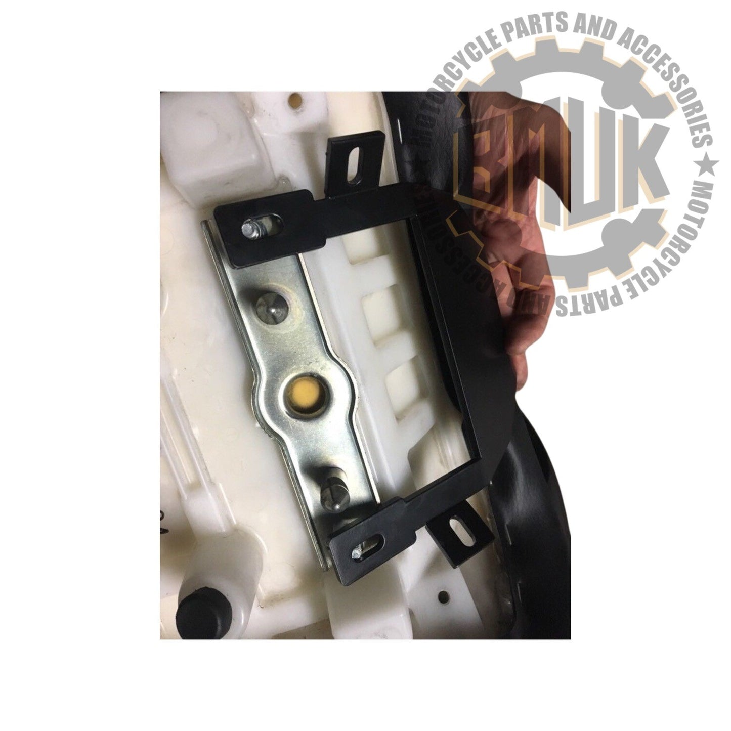 Semi-Adjustable Rider Backrest - Kawasaki  VN 1700 Vulcan Classic