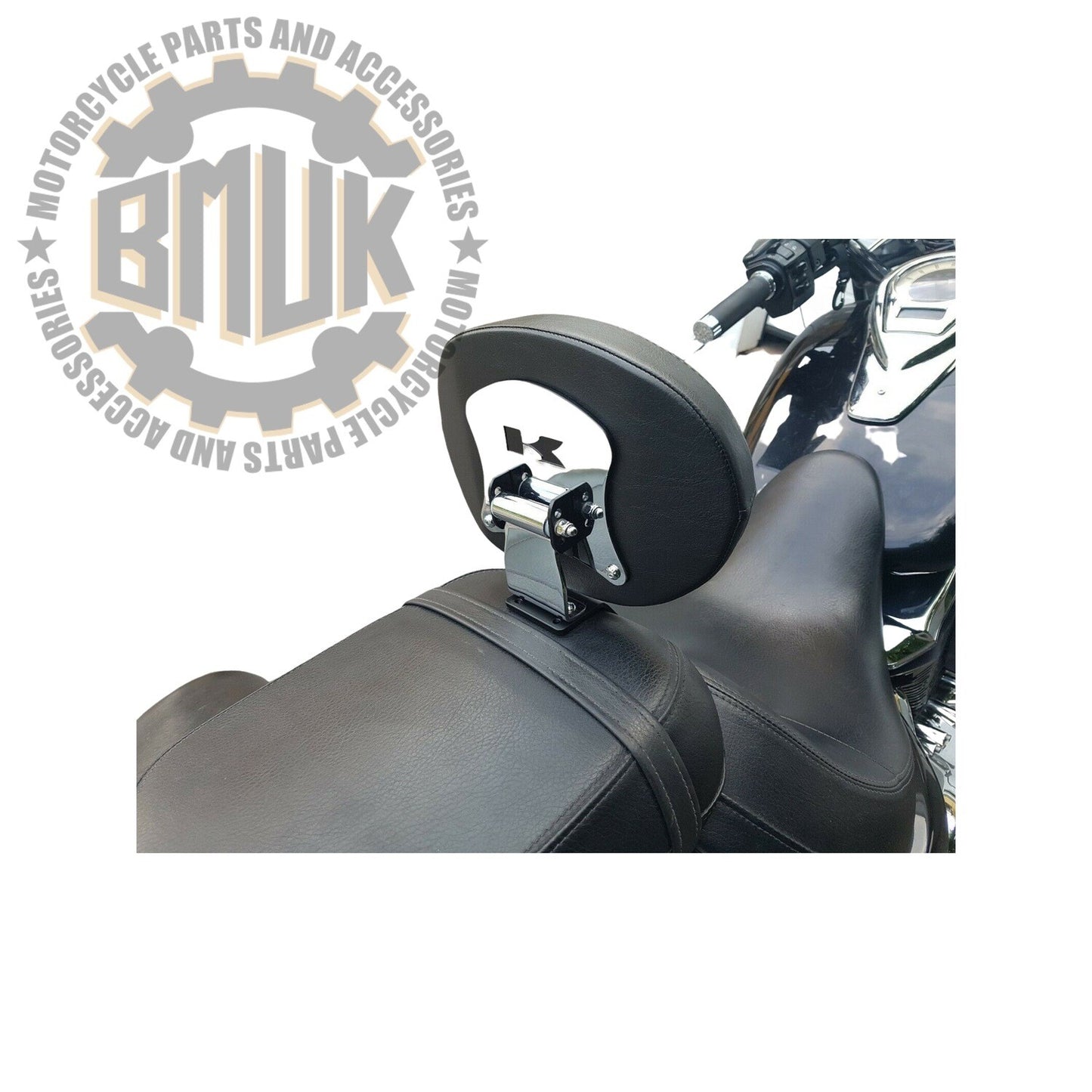 Semi-Adjustable Rider Backrest - Kawasaki  VN 1700 Vulcan Classic
