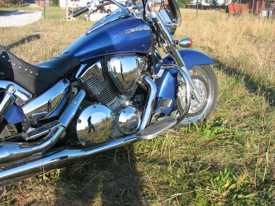 HONDA VTX 1300 CUSTOM - Klassischer Sturzbügel | Hochwertiger Motorschutz aus Stahl | Langlebiger Motorradschutz