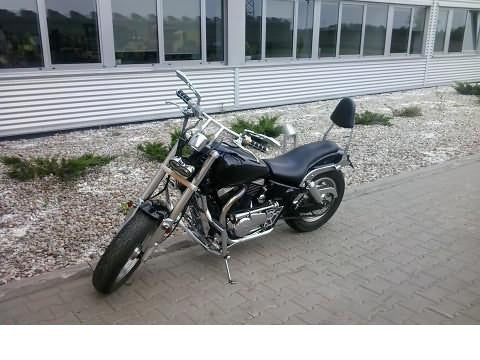 Custom Crash Bar - SUZUKI VZ 800 INTRUDER