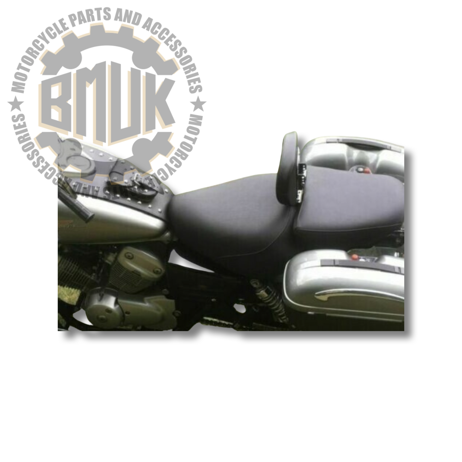 Honda VTX 1800C Custom (C, F) Semi-adjustable Rider Driver Backrest Back Support