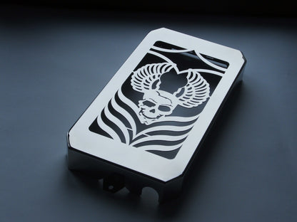 ​Honda VT1100 Shadow - Skull - Radiator Guard Cover - Protective Grille Shield