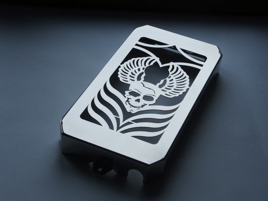 ​Honda VT1100 Shadow - Skull - Radiator Guard Cover - Protective Grille Shield