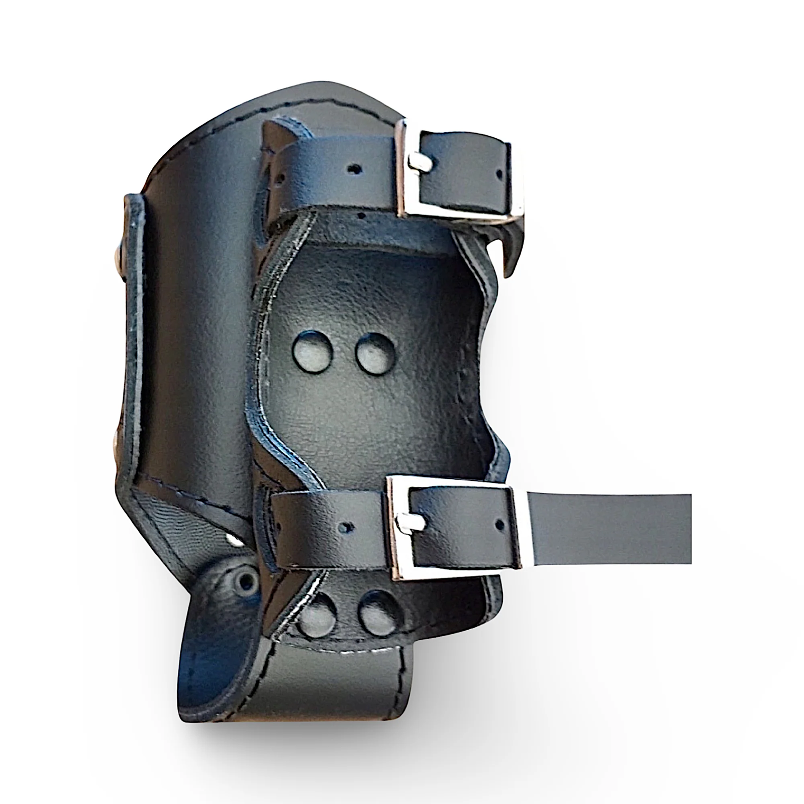 BMUK | Motorcycle leather drink bottle holder pouch case | EAGLE | FRINGES