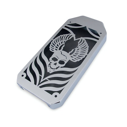 Stainless Steel Radiator Guard Cover for Suzuki VS800 Intruder | S50 - SKULL
