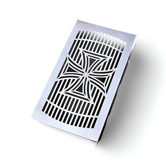 Polished Stainless Steel Radiator Guard Cover for Suzuki VZ 800 Marauder Despera
