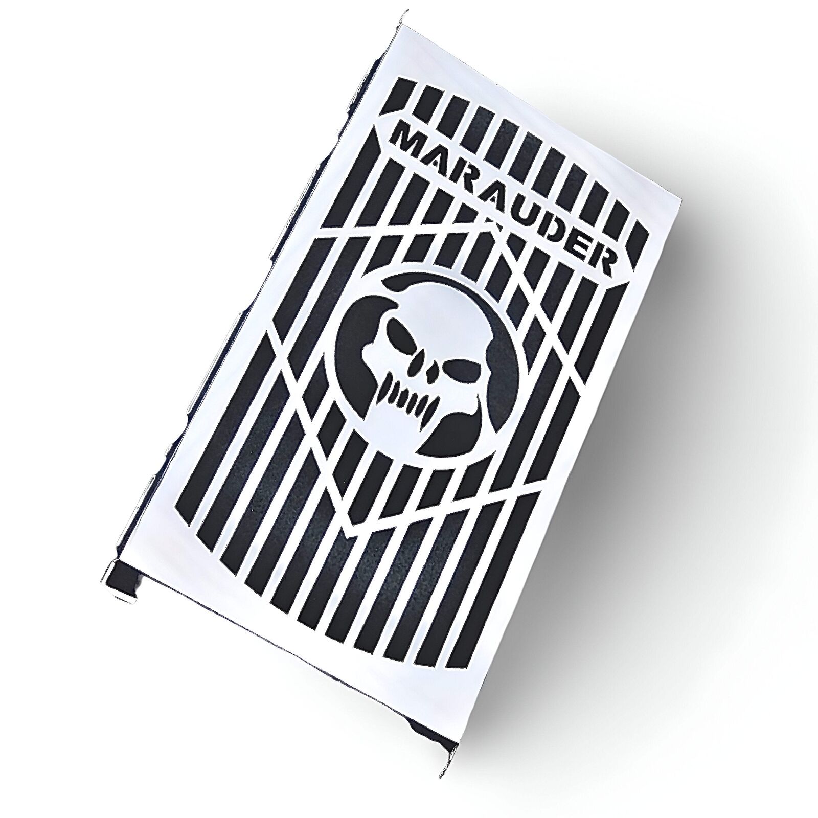 Polished Stainless Steel Radiator Guard Cover for Suzuki VZ 800 Marauder Despera