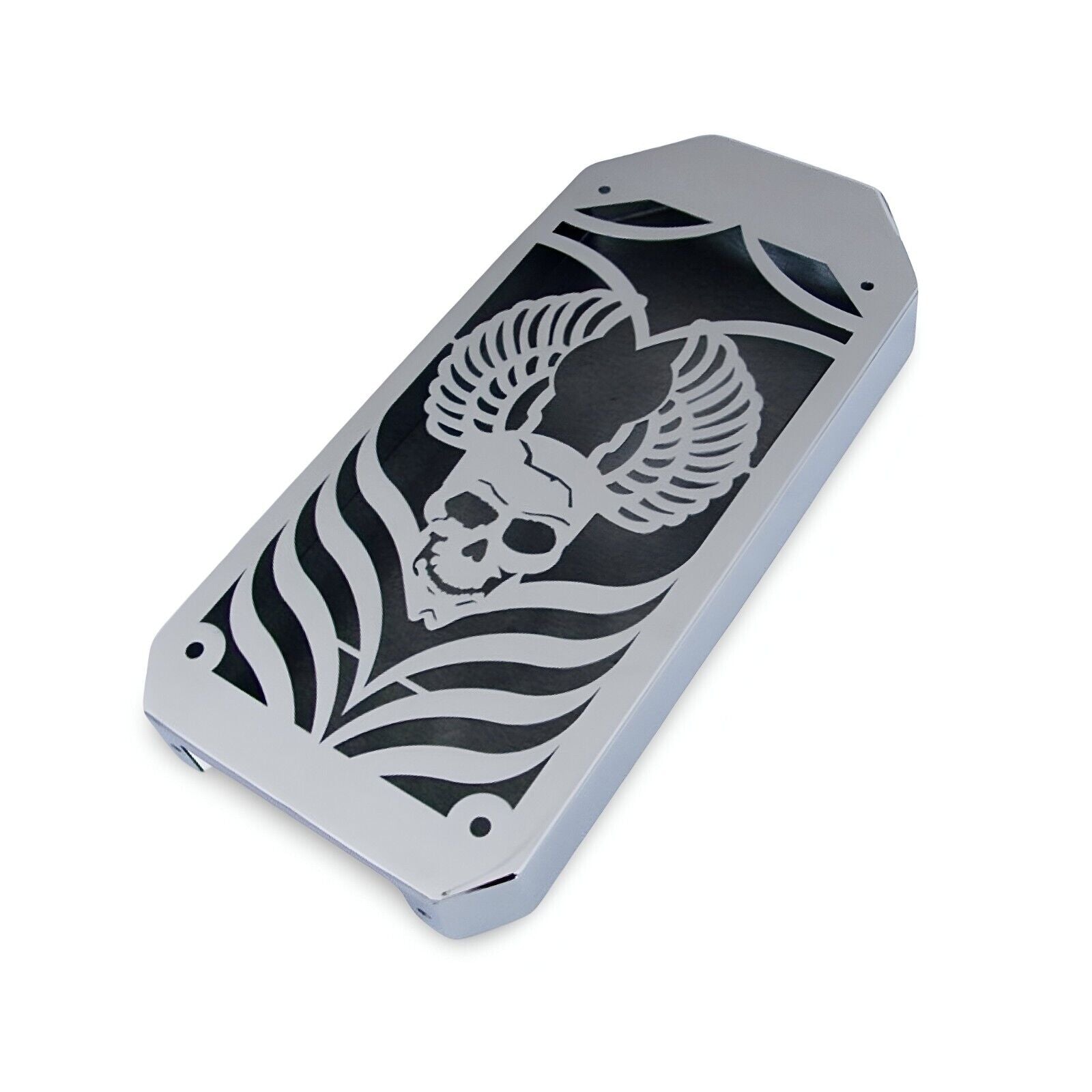 Stainless Steel Radiator Guard Cover for Suzuki VS800 Intruder | SKULL