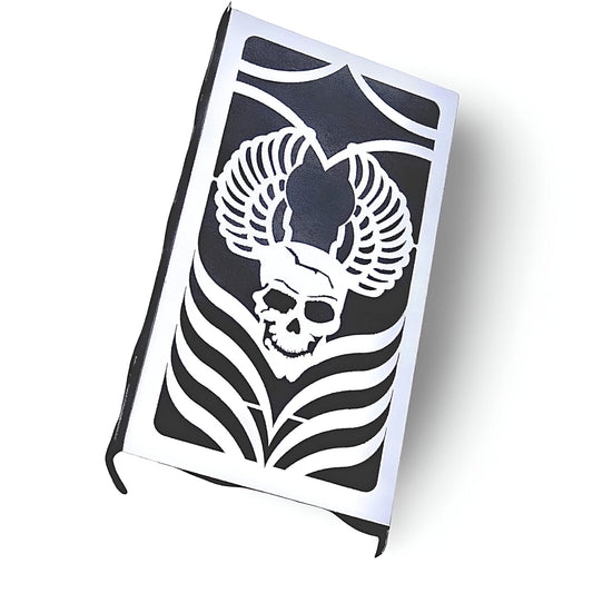 Polished Stainless Steel Radiator Guard Cover for Suzuki VZ 800 Marauder Despera