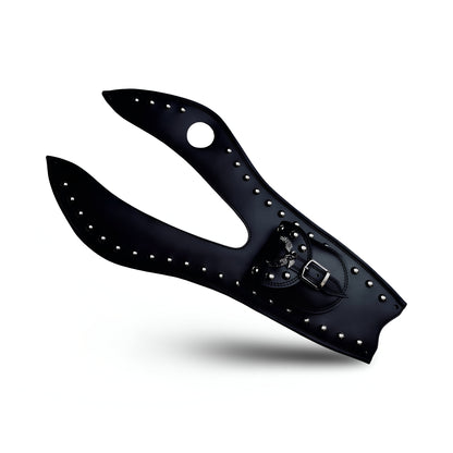 Leather Tank Panel - KAWASAKI VN 900 VULCAN | BLACK
