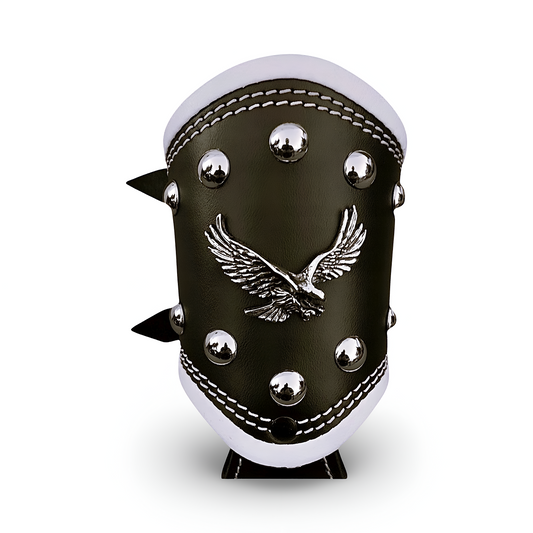 BMUK | Motorcycle leather drink cup can bottle water holder | Fits all models Yamaha | Honda | Suzuki | Kawasaki | Triumph | Products are manufactured in small quantities with attention to detail, therefore, we can guarantee perfect compatibility.