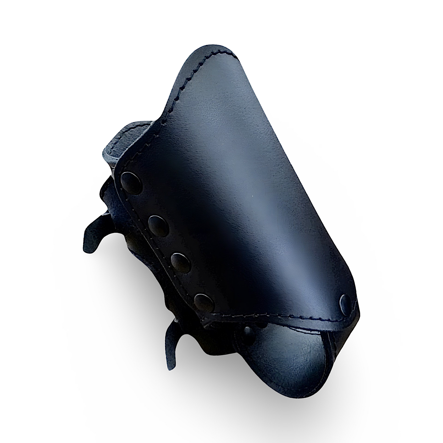 BMUK | Motorcycle leather drink cup can bottle water holder | Fits all models Yamaha | Honda | Suzuki | Kawasaki | Triumph | H-D | - PLAIN | Experience the perfect blend of style and functionality with our leather drink bottle holder case - 0,5 L.