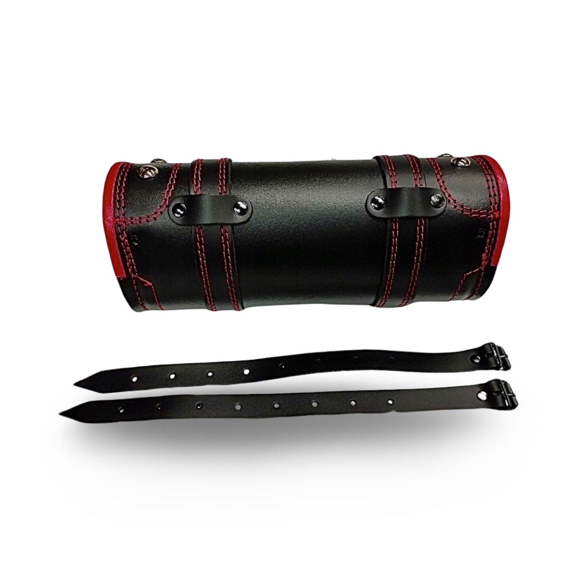 BMUK | BMUK | Motorcycle handlebar leather tool roll front fork bag case | All models Yamaha | Honda | Suzuki | Kawasaki..... | Products are manufactured in small quantities with attention to detail, therefore, we can guarantee perfect compatibility.
