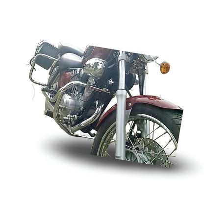 Yamaha XV 125 | XV 250 Virago – Klassischer Sturzbügel | Hochwertiger Motorschutz aus Stahl | Langlebiger Motorradschutz