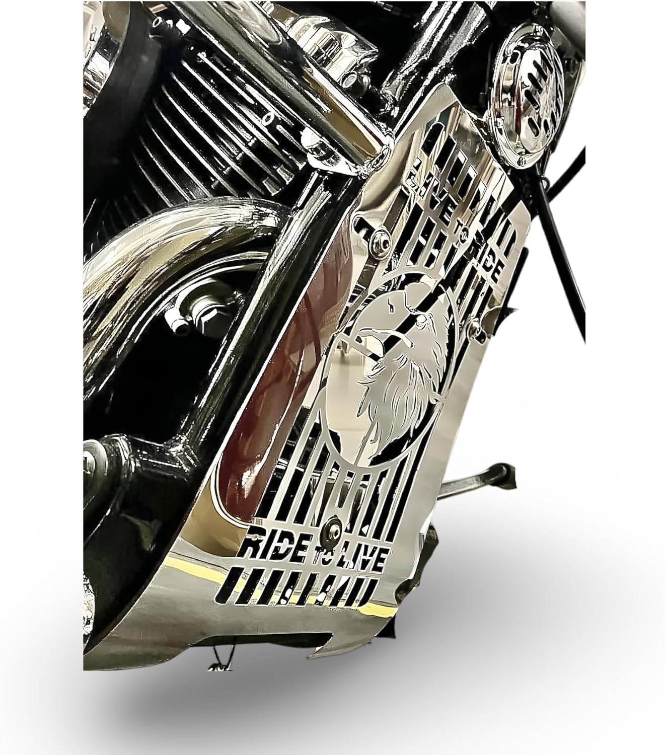 Yamaha XVS 125 / XVS 250 Drag Star (V-Star) Motorgrillabdeckung Schutzfolie