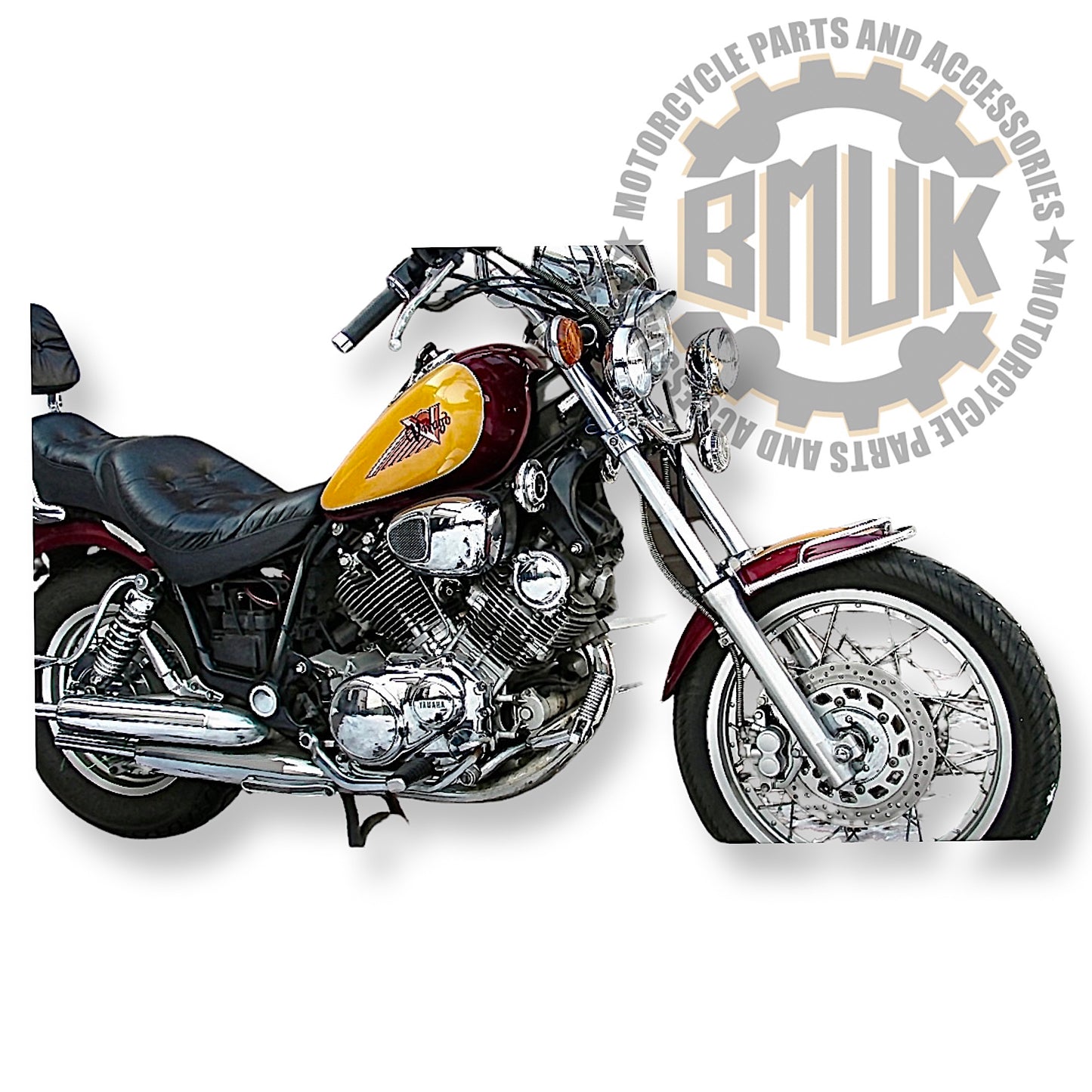 Yamaha XV 750 | XV 1100 Virago - Chrom-Kotflügel vorne, Schutzblech, Stoßstangenverkleidung