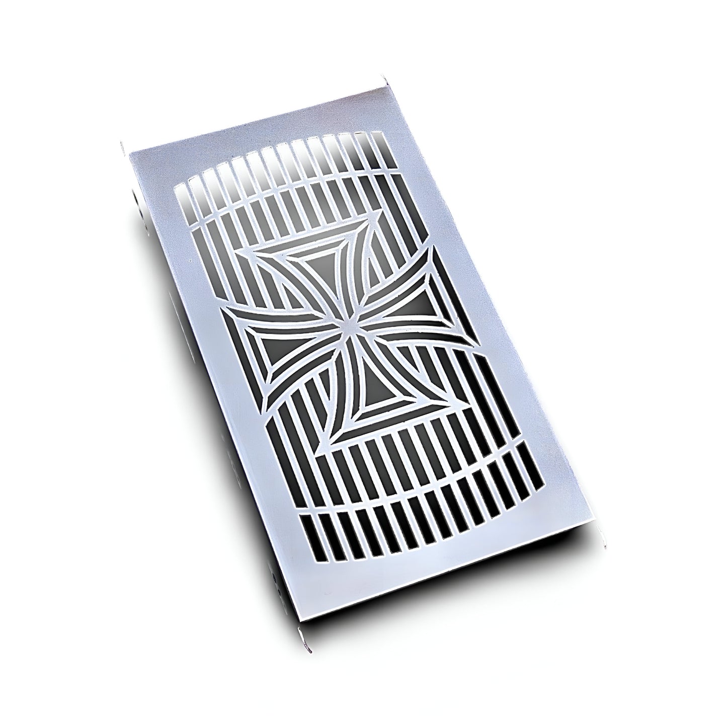 Polished Stainless Steel Radiator Guard Cover for Suzuki VZ 800 Marauder Desperado – High-quality protective cover with mirror-like finish, offering premium protection and precise fit for your bike's radiator. CROSS-AA