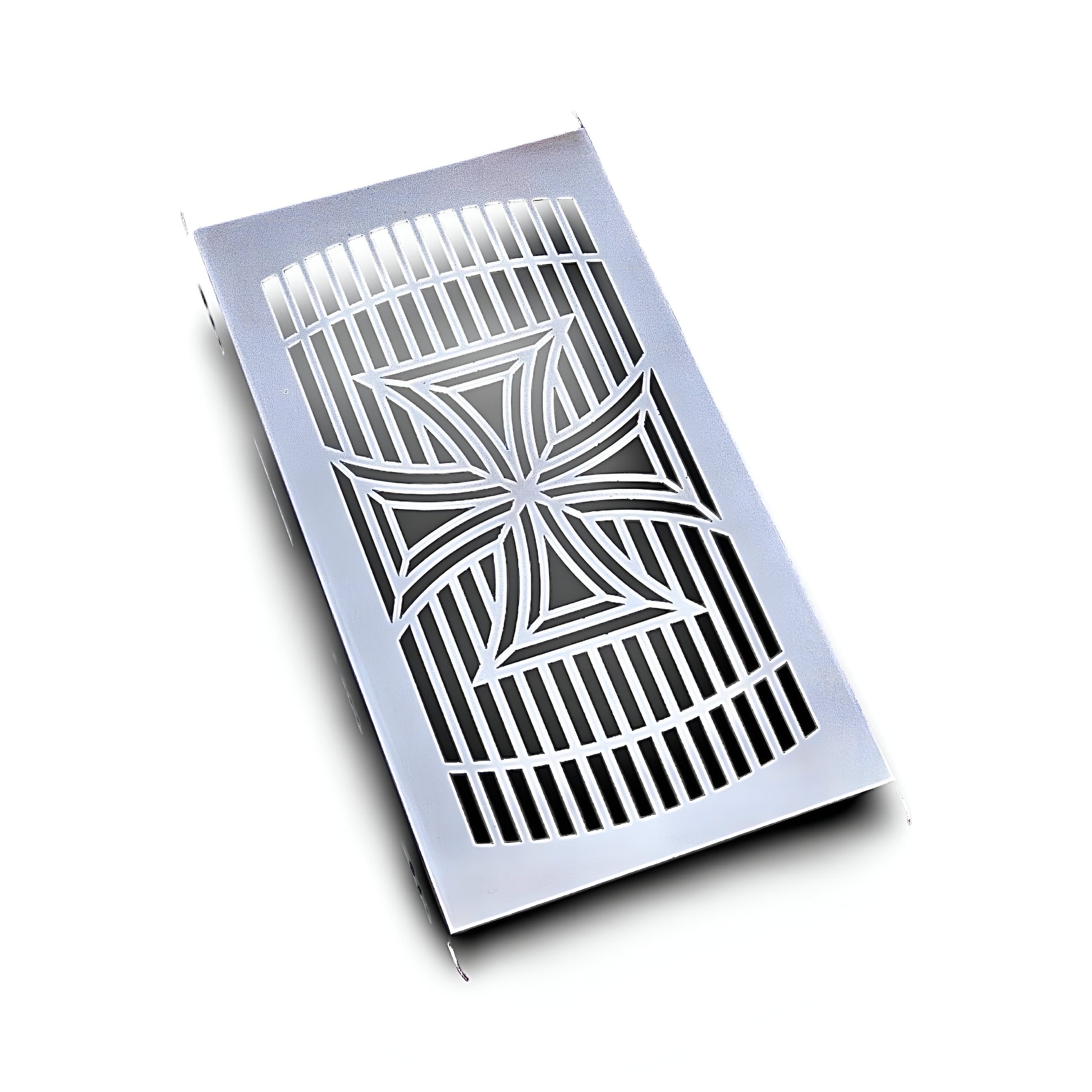 Polished Stainless Steel Radiator Guard Cover for Suzuki VZ 800 Marauder Desperado – High-quality protective cover with mirror-like finish, offering premium protection and precise fit for your bike's radiator. CROSS-AA