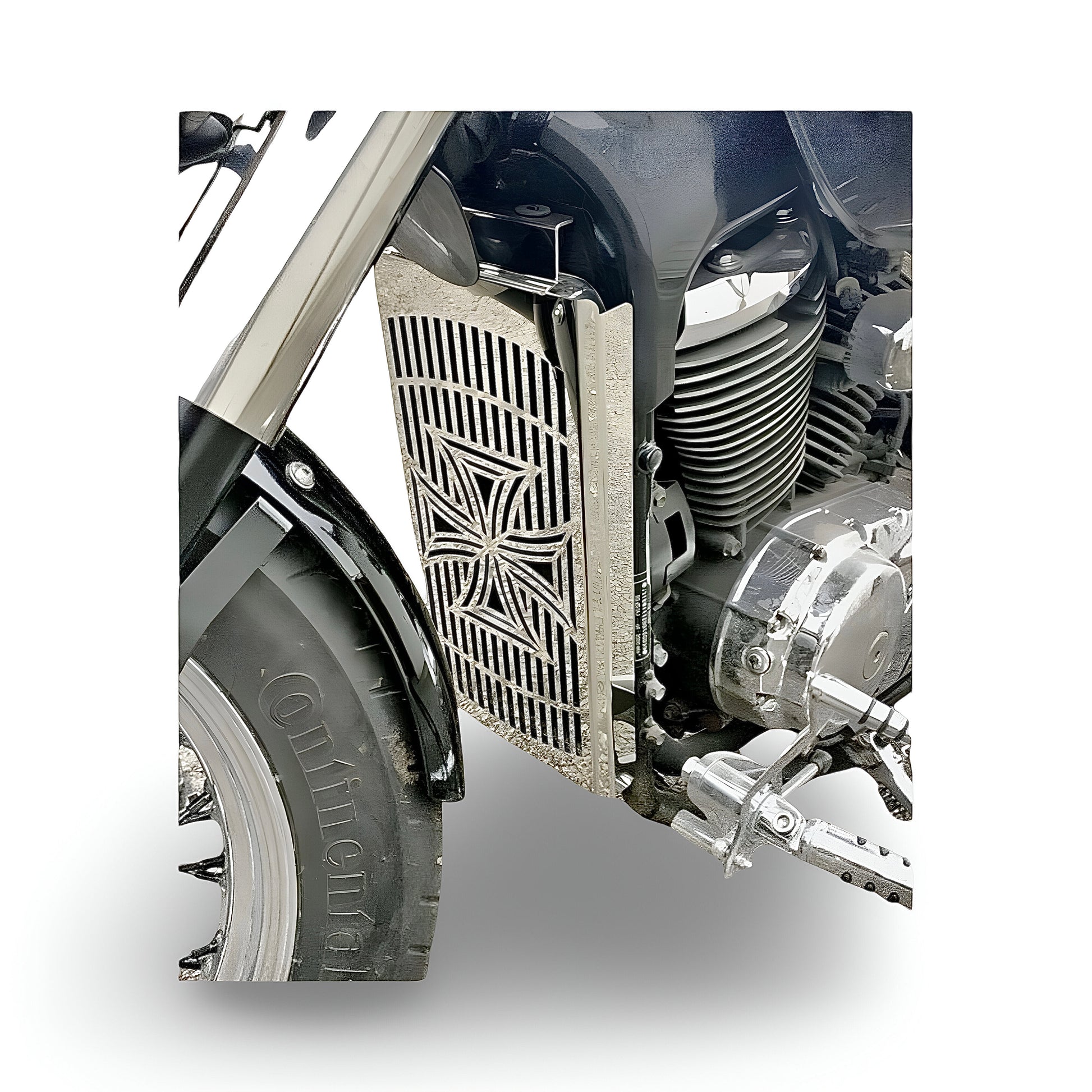 Polished_Stainless_Steel_Radiator_Guard_Cover_for_Suzuki_VZ_800_Marauder_Desperado_Premium_Protection_and_Precision_Fit_-_CROSS..