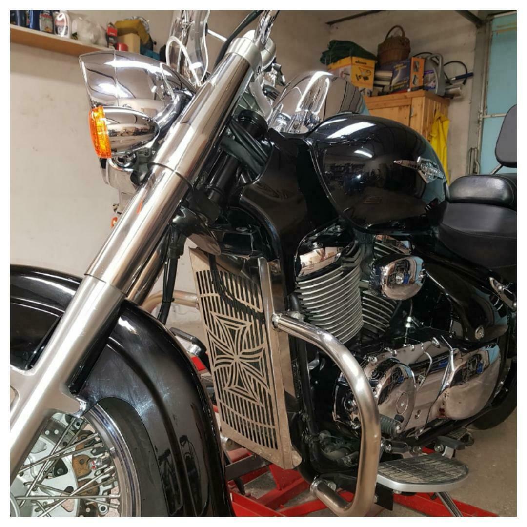Radiator Guard Cover - for Suzuki VL 800 Intruder | Volusia | C50 Boulevard (2001 - 2004)
