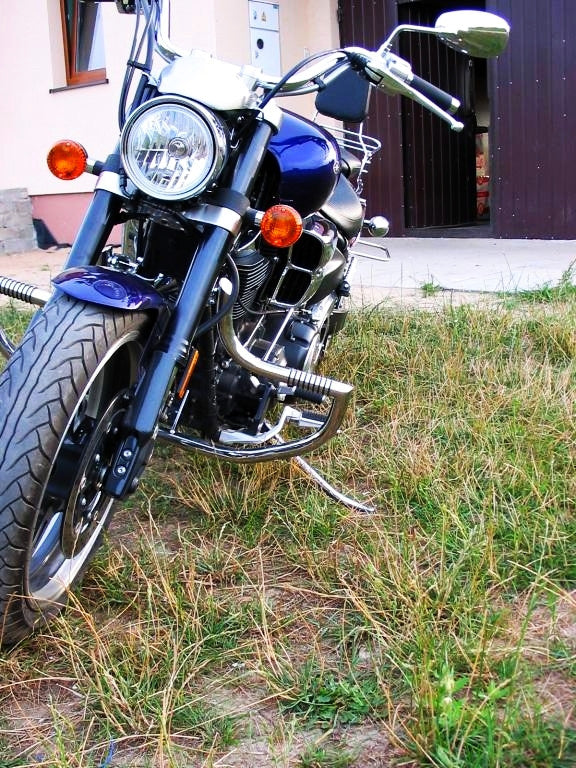 Sturzbügel Custom Highway Motorschutz Schutz Yamaha XV 1700 Warrior