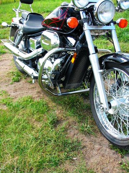 HONDA VT 750 SPIRIT (2007-) KETTENANTRIEB - Klassischer Sturzbügel | Hochwertiger Motorschutz aus Stahl | Langlebiger Motorradschutz
