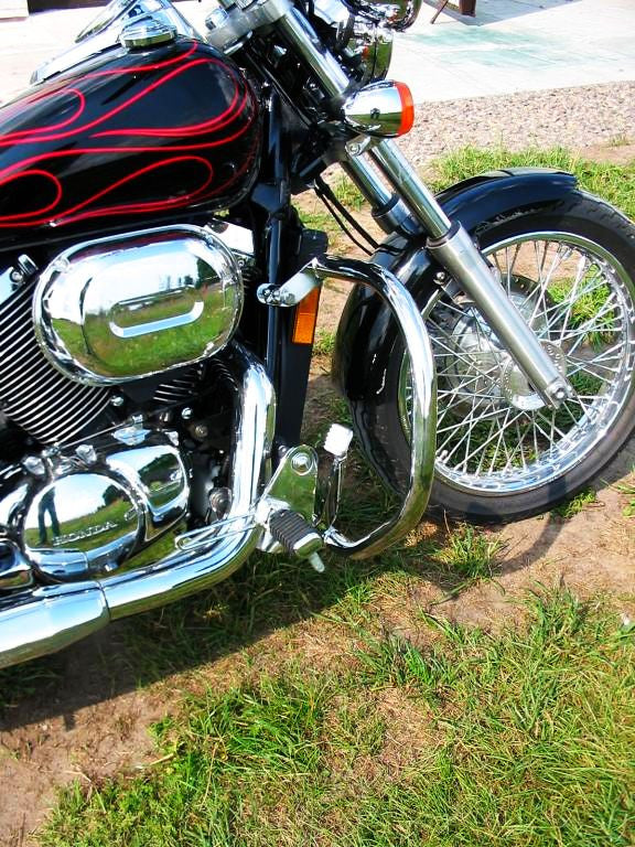 HONDA VT 750 SPIRIT (2007-) KETTENANTRIEB - Klassischer Sturzbügel | Hochwertiger Motorschutz aus Stahl | Langlebiger Motorradschutz