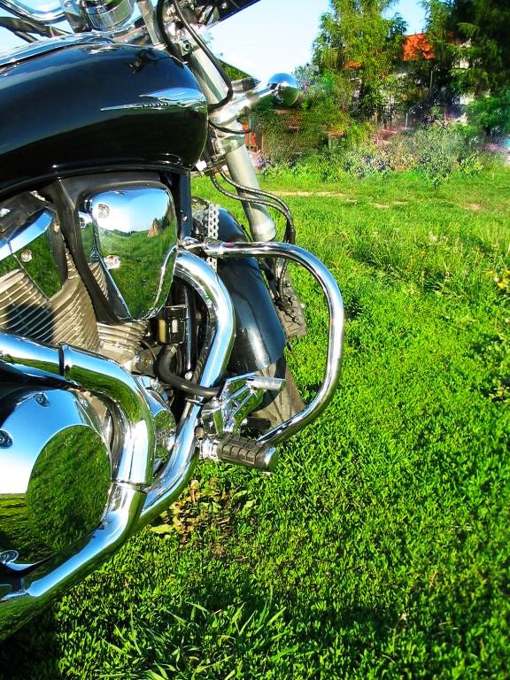 HONDA VTX 1300 CUSTOM - Klassischer Sturzbügel | Hochwertiger Motorschutz aus Stahl | Langlebiger Motorradschutz