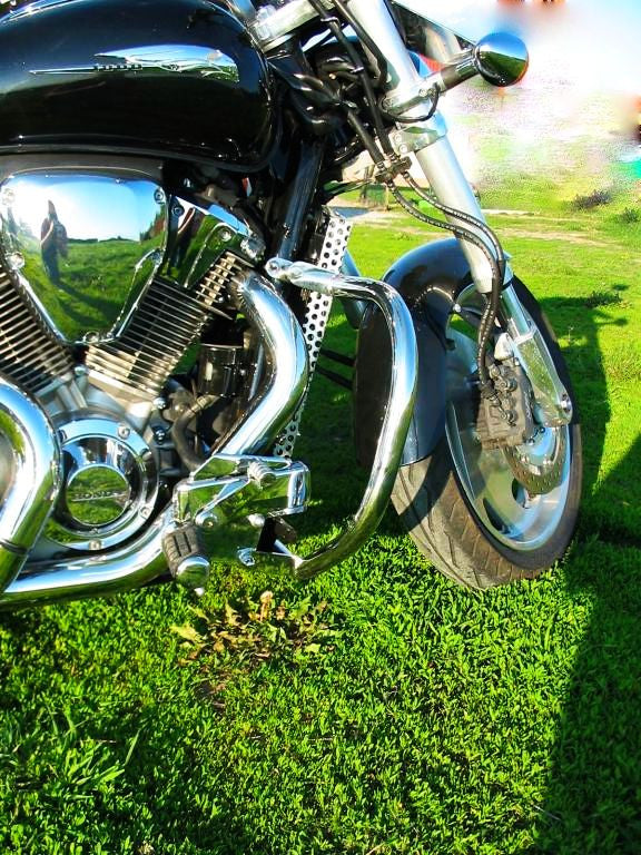 HONDA VTX 1300 CUSTOM - Klassischer Sturzbügel | Hochwertiger Motorschutz aus Stahl | Langlebiger Motorradschutz