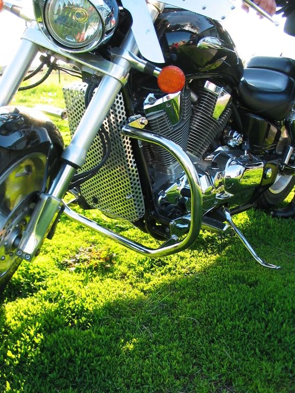 HONDA VTX 1300 CUSTOM - Klassischer Sturzbügel | Hochwertiger Motorschutz aus Stahl | Langlebiger Motorradschutz