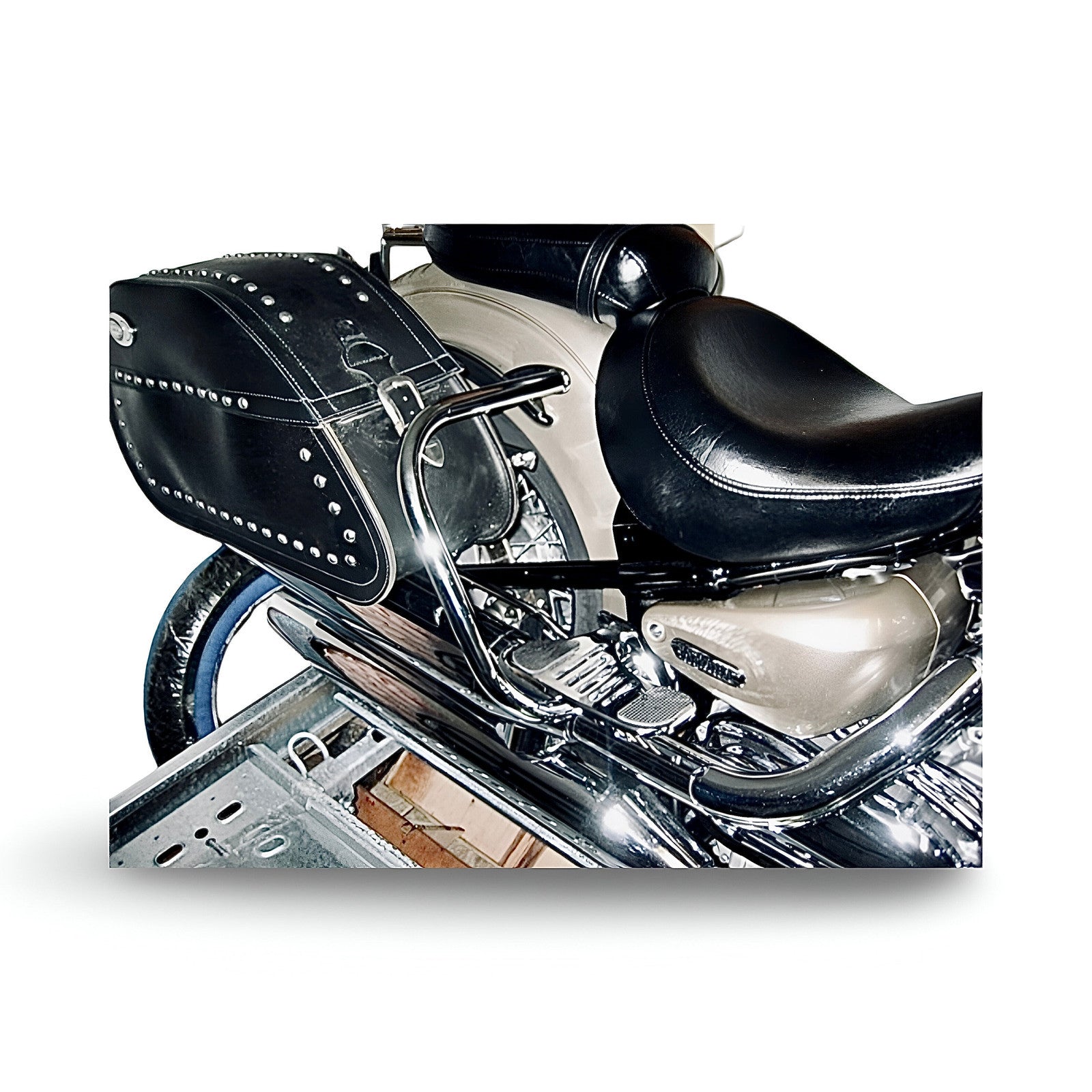 Rear Crash Bars - Yamaha XV 1600 A Wild Star Road star – Saddlebags & Pannie