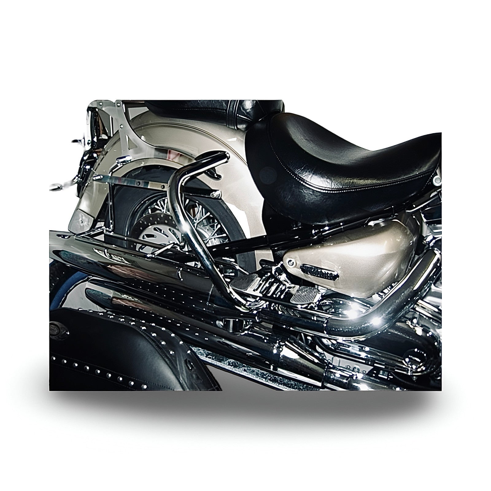 Rear Crash Bars - Yamaha XV 1600 A Wild Star Road star – Saddlebags & Pannie