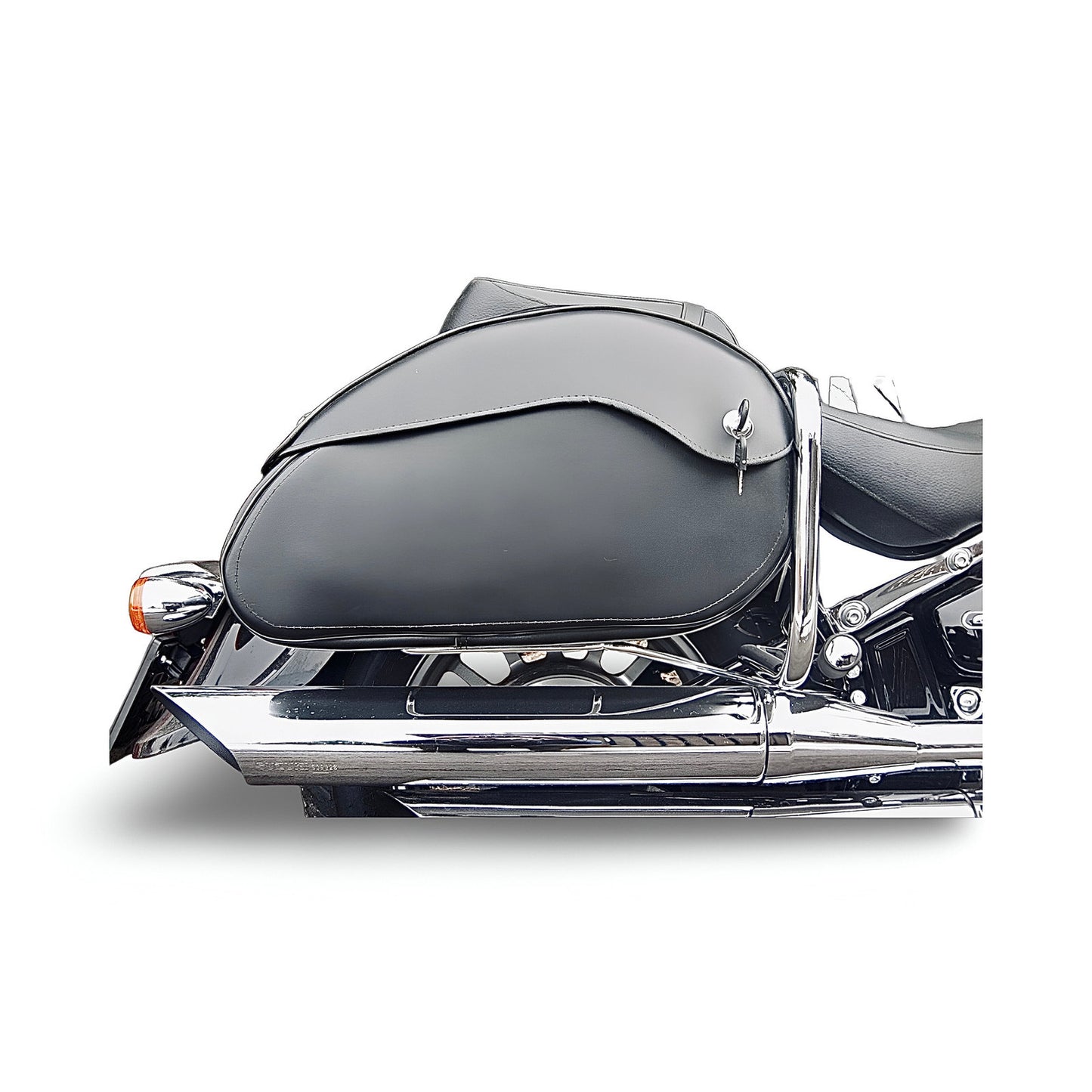 Rear Crash Bars for Suzuki C 800 Intruder (C 80 Boulevard) – Saddlebags & Pann